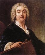 Jean-Francois De Troy Self-Portrait oil painting artist
